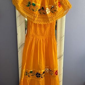 Typical Mexican dress in good conditions.